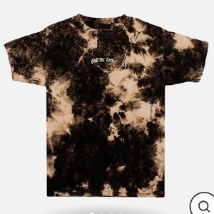 God The Father Bleached Tie Dye Tee